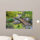 Bamboo Foot Bridge over Wall Decal