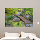 Bamboo Foot Bridge over Wall Decal
