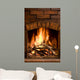 Bright and Hot Fire Wall Decal