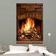 Bright and Hot Fire Wall Decal