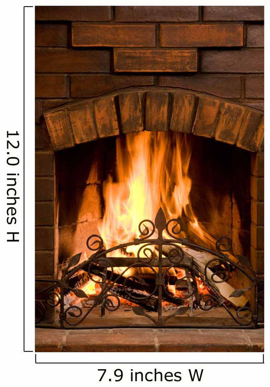 Bright and Hot Fire Wall Decal