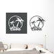 Icono Plano Cuba Wall Decal