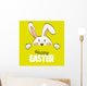 Easter Bunny Happy Easter Wall Decal