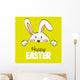 Easter Bunny Happy Easter Wall Decal