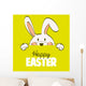 Easter Bunny Happy Easter Wall Decal