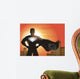 Superhero Standing with Cape Wall Decal