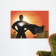 Superhero Standing with Cape Wall Decal