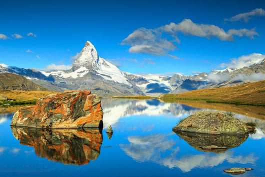 Matterhorn Peak Summer Landscape Wall Decal