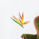 Illustration Bird Paradise Flower Wall Decal
