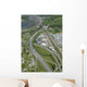 Aerial Interchange Motorway Highway Wall Decal