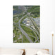 Aerial Interchange Motorway Highway Wall Decal