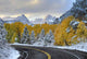 Empty Mountain Road Sierra Wall Decal