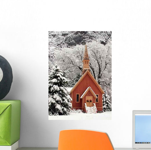 Little Church Yosemite Valley Wall Decal