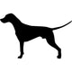 Silhouette Dog Wall Decal