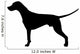 Silhouette Dog Wall Decal