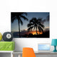 Evening Sunset Kauai Island Wall Decal