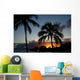 Evening Sunset Kauai Island Wall Decal