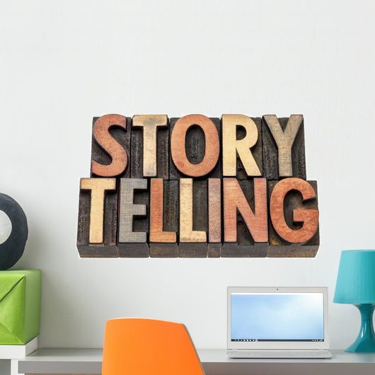 Storytelling Word Wall Decal