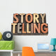 Storytelling Word Wall Decal