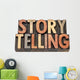 Storytelling Word Wall Decal