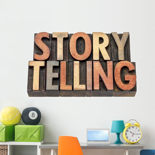 Storytelling Word Wall Decal