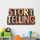 Storytelling Word Wall Decal