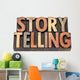 Storytelling Word Wall Decal