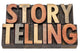 Storytelling Word Wall Decal
