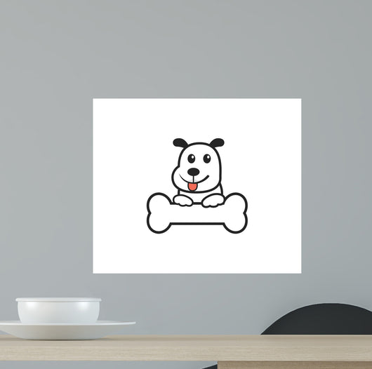 Dog Logo Wall Decal