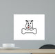 Dog Logo Wall Decal