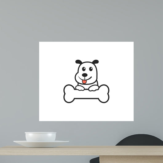 Dog Logo Wall Decal