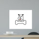 Dog Logo Wall Decal