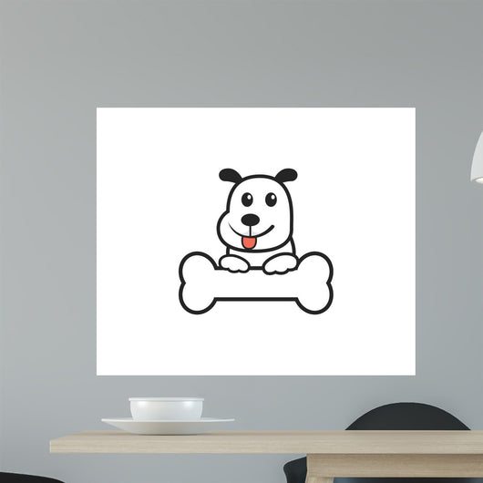 Dog Logo Wall Decal