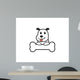 Dog Logo Wall Decal