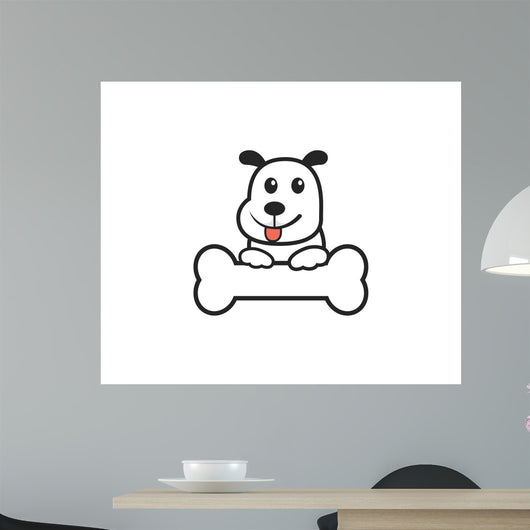 Dog Logo Wall Decal