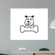 Dog Logo Wall Decal