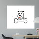 Dog Logo Wall Decal