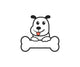 Dog Logo Wall Decal