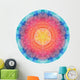 Circular Watercolor Mandala Wall Decal