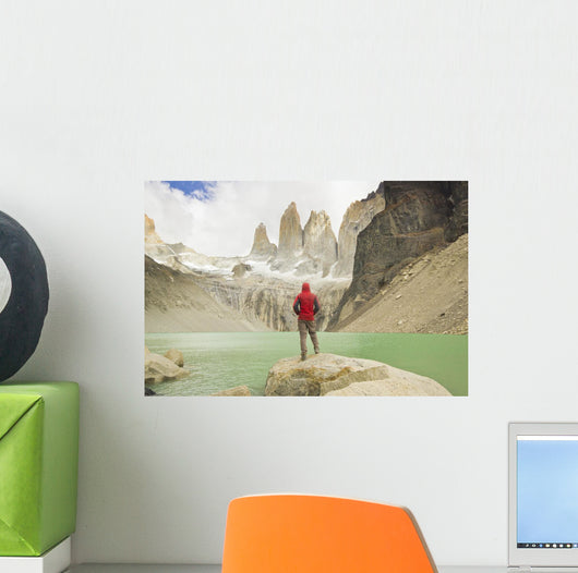 Hiking Torres Del Paine Wall Decal