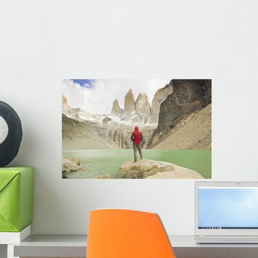 Hiking Torres Del Paine Wall Decal