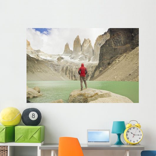 Hiking Torres Del Paine Wall Decal