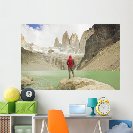 Hiking Torres Del Paine Wall Decal