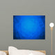 Low Poly Blue Water Wall Decal