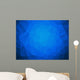 Low Poly Blue Water Wall Decal