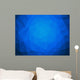 Low Poly Blue Water Wall Decal
