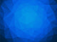 Low Poly Blue Water Wall Decal
