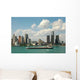 Detroit Skyline Daytime Wall Decal