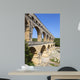 Three-tiered Aqueduct Pont Du Wall Decal