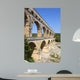 Three-tiered Aqueduct Pont Du Wall Decal